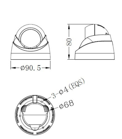 Камера TopVision TV-LHTC200F 2mp 2.8мм (пластик) Камера TopVision TV-LHTC200F 2mp 2.8мм (пластик)